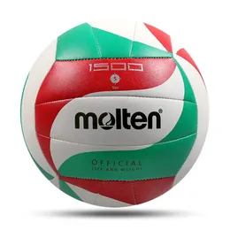 Original material macio do plutônio do voleibol fundido tamanho padrão 5 ao ar livre indoor competição treinamento esportes juventude adulto voleibol 240323