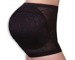 Jaswell inteiro novas mulheres rendas acolchoadas sexy calcinha completa bunda hip realçador corpo calcinha shaper roupa interior silicone inserção pant1607931