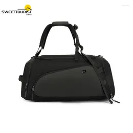 Duffel Bags Travel Men Luggage Business Waterproof Oxford Sports Male Fitness Totes Backpacks Shoes Shoulder Bag