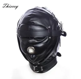 Thierry the Total Sensory Deprivation Hood new sensory experience Fetish bondage sex toys for couples adult games4 styles Y20112517952