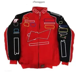 F1 Formula 1 Apparel F1 Forma One Racing Jacket Autumn and Winter FL Sumbroed Logo Cotton Salting 224 782