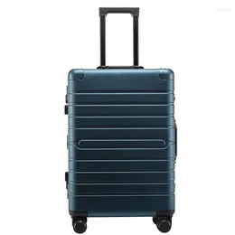 Valigie Carrylove Bagaglio a mano in alluminio 20" 24" 28" Spinner Valigia trolley rigida in metallo grande con ruote