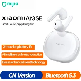 Fones de ouvido originais xiaomi air3 se tws fones de ouvido bluetooth 5.3 sem fio ai chamada redução de ruído 24h vida útil da bateria fones de ouvido