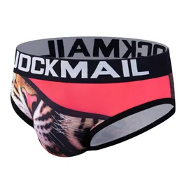 Jockmail män underkläder trosor bomull u konvexa sexiga män trosor glider cueca maskulina manliga trosor calcinha gay underkläder jm330