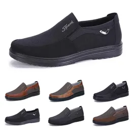 Мужские полуботинки серого цвета для бега, дышащие, синие, на мягкой разделенной подошве, темные туфли цвета хаки, мужские кроссовки на плоской подошве GAI-1