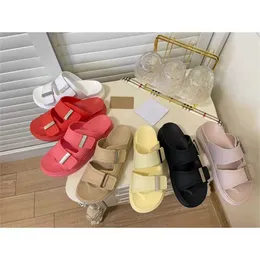 32% OFF Sports shoes 2024 Hot air thick soled to wear out summer new fashion high-end feeling one word slippers for women soft soles cool