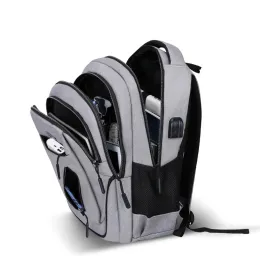 Backpack Laptop Bag Men Large Backpack USB Men Travel Bags Computer SchoolBag Business Bag Oxford Waterproof Rucksack College Daypack