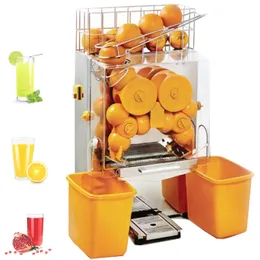 Elektryczny 220V 110V 120W Automatyczna pomarańczowa sokowirówka Świeży pomarańczowy cytryna Squeezer Maszyna prasowa do użytku w sklepie z owocami
