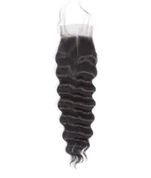 4x4 Deep Wave Lace Closure Echthaarperücke, ganzes Direktversand aus China8919728