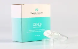 Ny version Hydra Needle 20 Pin Aqua Micro Channel Mesoterapi Gold Needle Fine Touch System Derma Stamp Skin Care7683321