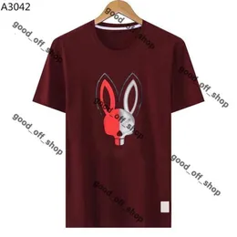 Physcho Bunny T -shirt Mens kvinnor Kamin Rabbit Men Shirt Fashion Designer Tshirt Par Short Sleeve Man Topps Psyco Bunny Psychological Bunny Pyscho Bunny Physco Bunny 480
