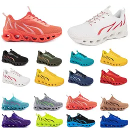 Mens Sport Running Shoes Athletic Buule Siyah Beyaz Kahverengi Gri Erkek Eğitimler Spor ayakkabılar Moda Açık Moda 459