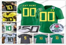 Dostosowane Oregon Ducks 33 Cyrus Habibilikio 3 Johnny Johnson III 6 Juwan27 Jacob Breeland 22 Darrian Felix Men Kid Rose B9386286