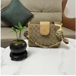 W056 Moda Marka Çantası Kadın Crossbody Handbag Cüzdan Üst Deri Lüks Baskılı Fermuar Yarım Ay Çantası Klasik El Taşına