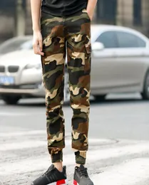 Neue Herren Camo Baumwolle Freien Kampf Taktische Multipocket Jogger Hosen Männer Casual Outdoor Wandern Hosen Arbeiten Cargo Pants1824201