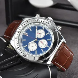 Multi Dial Perfect Watch Navitimer Herren Business Ladies Orologio 50mm Sier plattierte Uhrenband Elegante Designer Uhren hohe Qualität 16