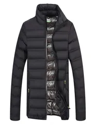 2018 New Arrival Winter Jacket Men Thicken Warm Jaqueta Masculina Stand Collar Solid Coat Casual Jackets Man Parkas Drop1443730