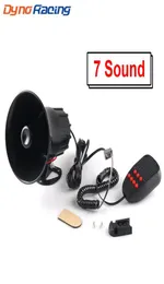 12V 50W 120DB AIR Siren Horn Warn Alarm Megaphone for Car Truck Mic Speaker 7 Sounds Light for Car Van Truck Train RV Boat8959701