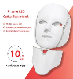 2020 Professional 7 Colors LED Potherapy Beauty Mask PDT LED Machine Machine Light Up Therapy LED Face Mask8716393