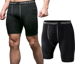 Ny mode Men039S BodyBoulding Shorts Compression Shorts Dryfit Running Shorts Male Fitness Sweat Elastic Gym Short Pants3459358