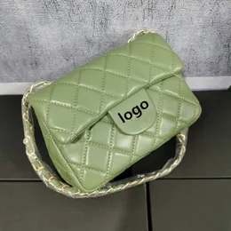 Üst düzey tasarımcı çantası Chan Kadın Çanta Çantası Çantalar En Kalite Yeni Clamshell Vintage Cüzdan Moda Çok Lüks Zincir Omuz Messenger Çantası