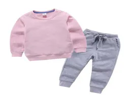 GQ Kids 세트 어린이 Tshirt 및 Pant Children Clite Sets 세트 Bair Boys Girls Summer Suit Baby Sport Suit 2pcsset2819519