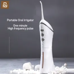 Sbiancamento YOUPIN Xiaomi Irrigatore orale Acqua Flosser Sbiancamento dentale elettrico USB Ricaricabile Cura delle gengive Jet portatile Scaler per denti MI NUOVO