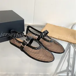 Top Quality Women Ballet Shoes Mesh Flat Sole Single Shoe Belt Buckle or Elastic Band Size 35-41 25901