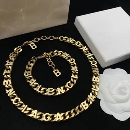 Novo cubano 18kgold prata carta colar para homens e mulheres moda luxo jóias pulseira presente acessórios