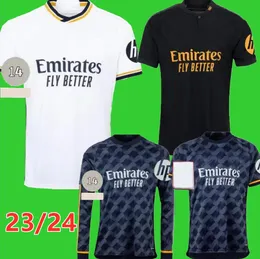 2023 2024 Bellingham Finals Soccer Jerseys 23 24 Camisa de futebol Camavinga vini Jr.Modric Valverde Quarto Camiseta Men Uniformes Real Madrids com manga longa 999