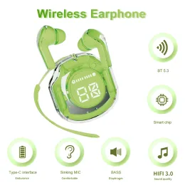 Słuchawki powietrza/T10 TWS bezprzewodowe douszne dousza douszne Bluetooth.