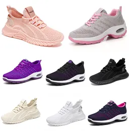 Running New Women Hiking Men Flat Shoes Soft Sole Fashion Purple White Black Comfortable Sports Color Blocking Q52 GAI 520 Wo 226