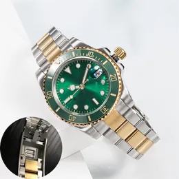 Relógio designer relógios mecânicos relógio de cerâmica 41mm todo o aço inoxidável nadar relógio safira relógio luminoso negócios casual montre
