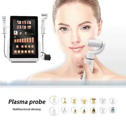 Macchina al plasma all'ozono 2 in 1 Diatermia RF Lifting facciale Rimozione delle rughe Trattamento dell'acne Rimozione delle verruche Rigenerazione della pelle