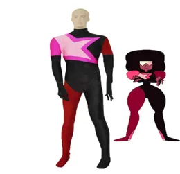 Steven Universe 여성 슈퍼 히어로 Catsuit Cosplay Halloween Costume Zentai Suit4785445의 가넷