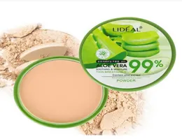 New 99 Aloe Vera Moisturizing Smooth Foundation Pressed Powder Makeup Concealer Pores Cover Whitening Brighten Face Powder8299435