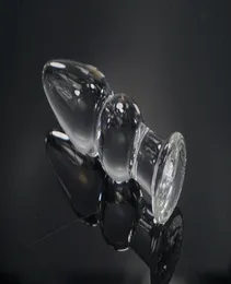 Pyrex Glass Anal Clug Dildo Crystal Butt Plug Sex Toys S92107163497