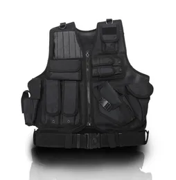 Colete Molle Tático ao ar livre Esportes Camuflagem Armadura Corporal Combate Assalto Colete NO060112744516