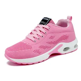 Men women fashion outdoor sneakers athletic sports shoes breathable soft sole for women shoes pink purple GAI 104