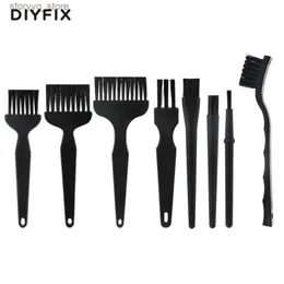 Temizleme Fırçaları DIYFIX 8PCS ESD Güvenli Anti Statik Fırça Seti Cep Telefonu Tablet PCB BGA Onarım Çalışması için Temizleme Aracı