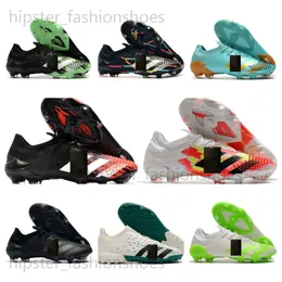 Botas de futebol Precision FG Cleats de futebol de futebol interno Sapatos mensagens de futebol botas de botas de acelerador externo de eletricidade