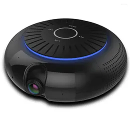 Панорамная 180 градусов 1080P HD Wi-Fi IP-камера Встроенная система Hi-Fi мощностью 5 Вт Bluetooth-динамик Интернет-музыка с помощью бесплатного приложения с дистанционным управлением