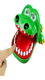 Novidade dentes de crocodilo brinquedos jogo para crianças crocodilo mordendo dedo dentista jogos brinquedos engraçados jacaré dentes game8231127