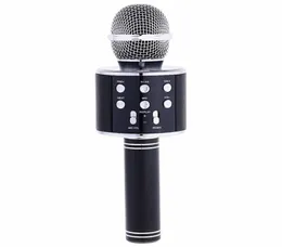 Ws858 Wireless Bluetooth Handheld Home Ktv Karaoke Microphone Speaker Mic Player9283851