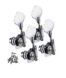 Bass Open Style Tuning Pegs Key Machine Heads Gitarrenzubehör für Fender JB Replacement Silver7969054