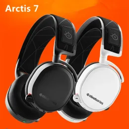 Hörlurar Steelseries Arctis 7 Trådlöst spelhuvud med DTS -hörlurar: X 7.1 Surround för PC PlayStation 4 VR Android och iOS