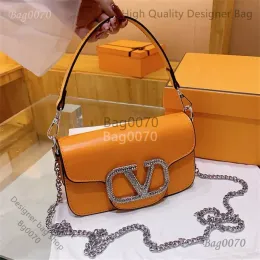 Borsa firmata Borse Borsa da donna 2023 Borsa a catena da donna nuova moda Borsa a tracolla singola Borsa piccola quadrata 75% Outlet economico all'ingrosso