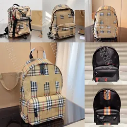 Yüksek kaliteli tasarımcı sırt çantası lüks tasarımcı sırt çantası erkek ve kadınlar seyahat sırt çantası metal armatürleri vintage iki yönlü fermuarlı okul çantası sırt çantası sırt çantası