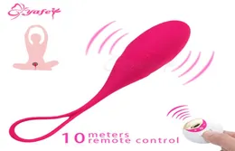 10 prędkości wibrujących jaj dla kobiet ładuj wibrator Kegel Kall Silikon Ben wa Ball WateProof Adult Product Produkt Sex Toy dla kobiet S19623927