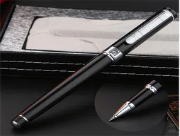 Lüks Picasso 902 Rollerball Kalem Siyah Gümüş Altın Klip Ofis Okulu Malzemeleri Orijinal Kutu 5571220 ile Yüksek Kaliteli Yazma Hediye Kalemi